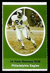 1972 Sunoco Stamps      501     Nate Ramsey